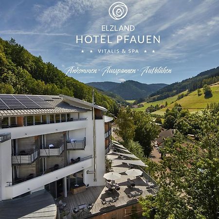 Elzland Hotel Pfauen Wellness & Spa Elzach Dış mekan fotoğraf