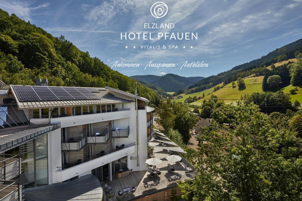 Elzland Hotel Pfauen Wellness & Spa Elzach Dış mekan fotoğraf